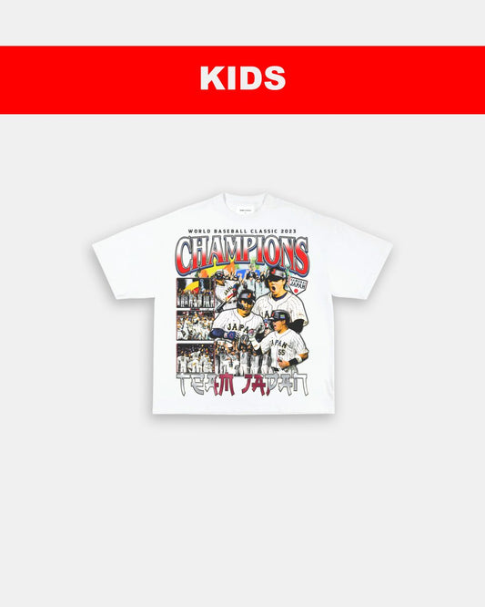 WBC TEAM JAPAN - KIDS TEE - GAME CHANGERS