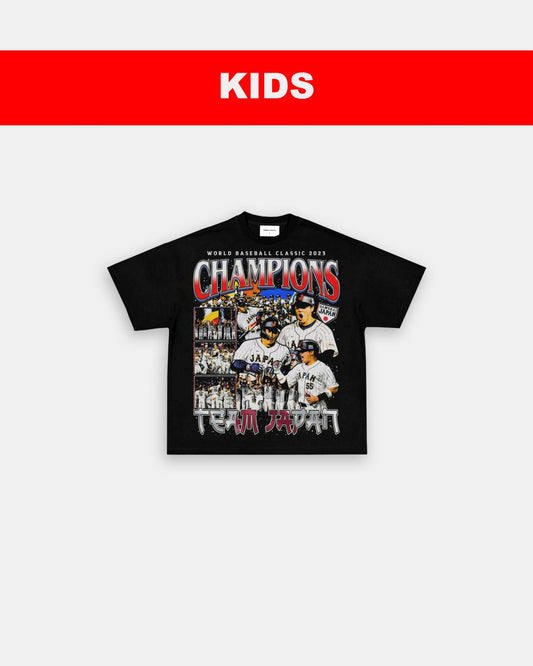 WBC TEAM JAPAN - KIDS TEE - GAME CHANGERS