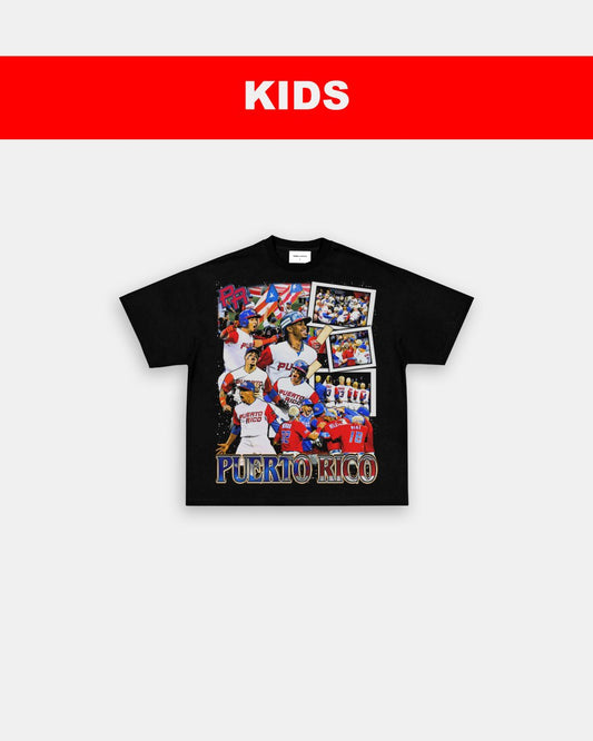 WBC TEAM PUERTO RICO - KIDS TEE - GAME CHANGERS