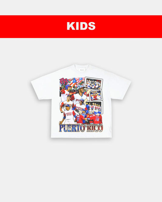 WBC TEAM PUERTO RICO - KIDS TEE - GAME CHANGERS