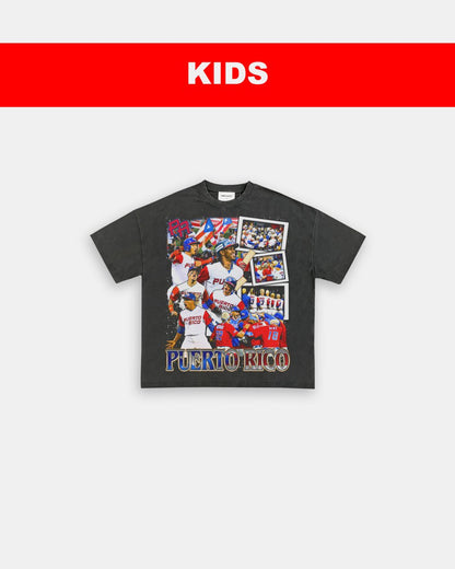 WBC TEAM PUERTO RICO - KIDS TEE - GAME CHANGERS