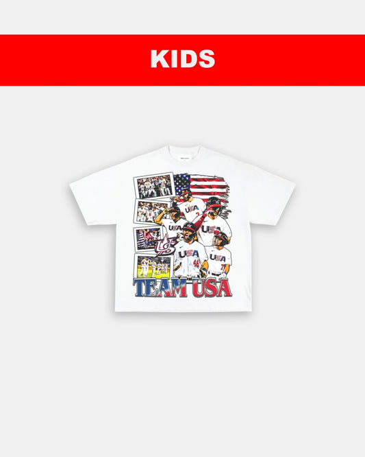 WBC TEAM USA - KIDS TEE - GAME CHANGERS