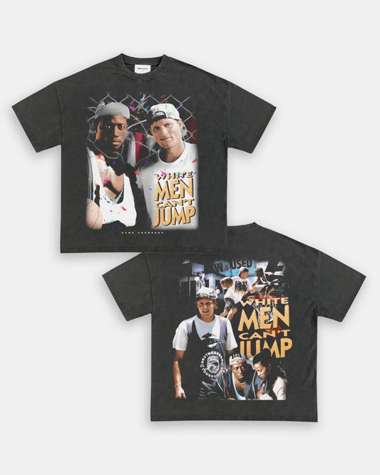 WHITE MEN CANT JUMP TEE - [DS] - GAME CHANGERS