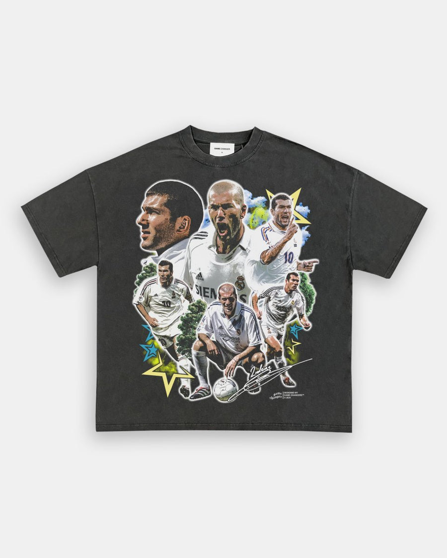 ZINEDINE ZIDANE TEE - GAME CHANGERS