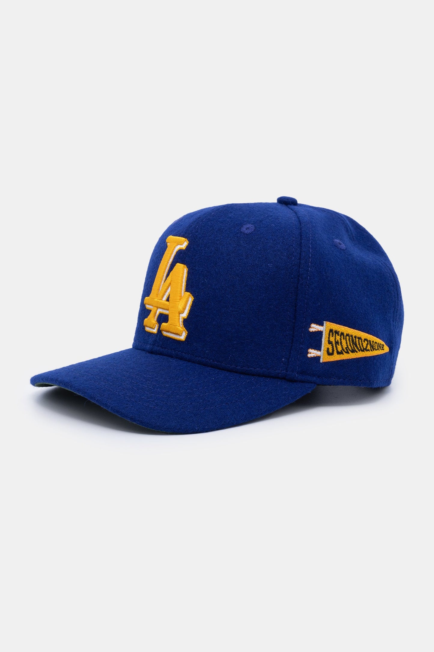 LA - 3D BLOCK HAT (BLUE/YELLOW)