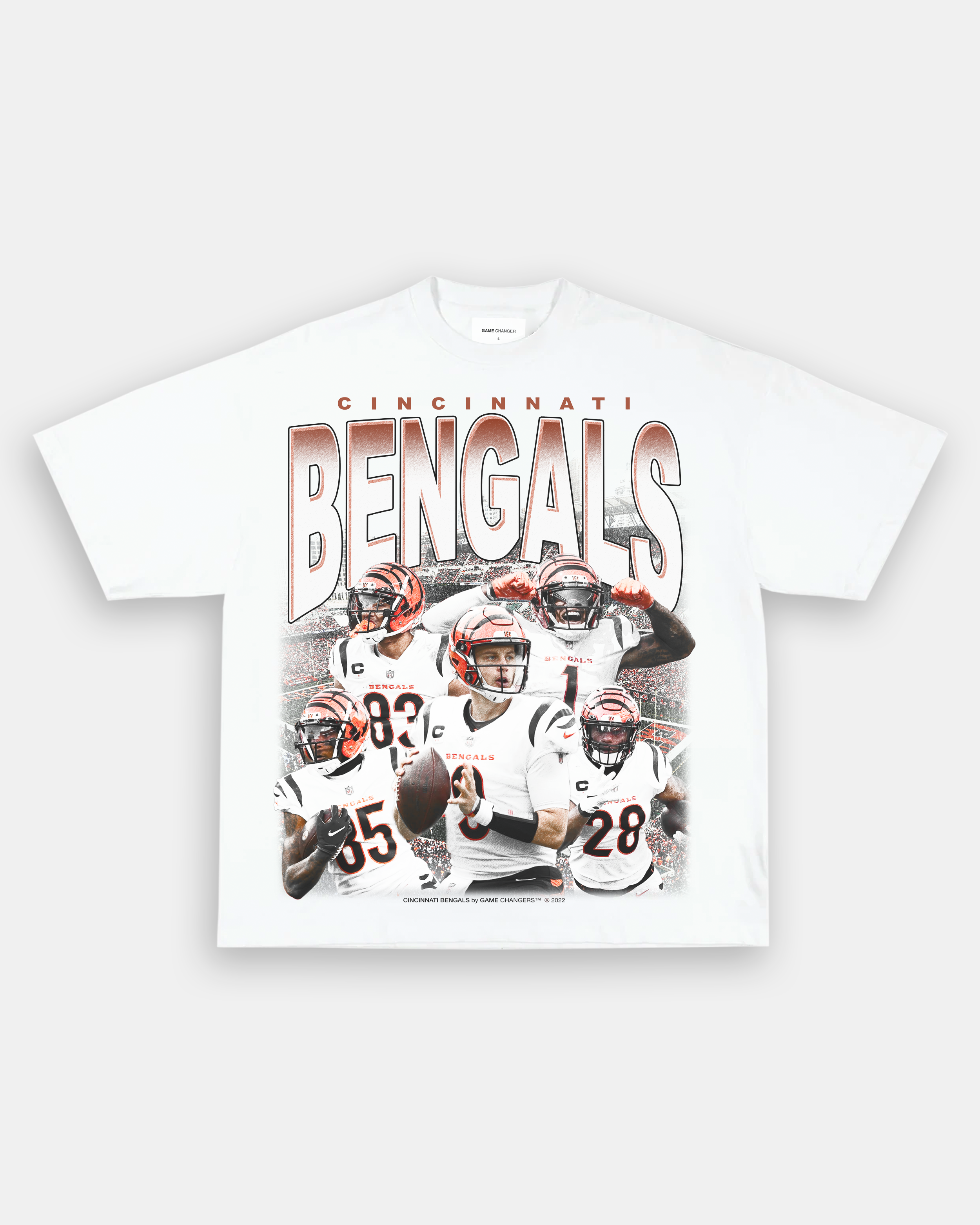 : Retro Vintage Bengals T-Shirt : Clothing, Shoes & Jewelry