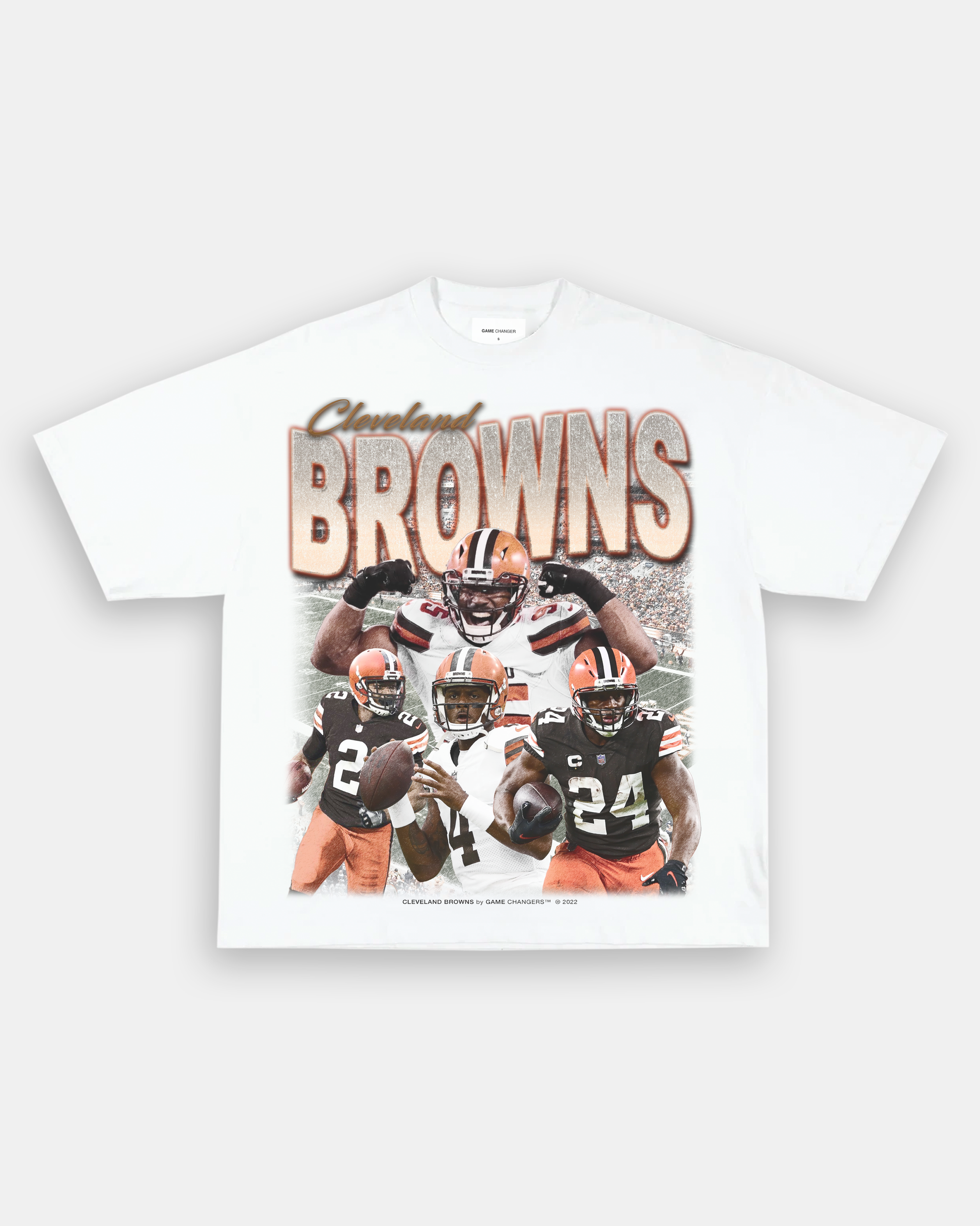 CLEVELAND BROWNS VINTAGE TEE – GAME CHANGERS™