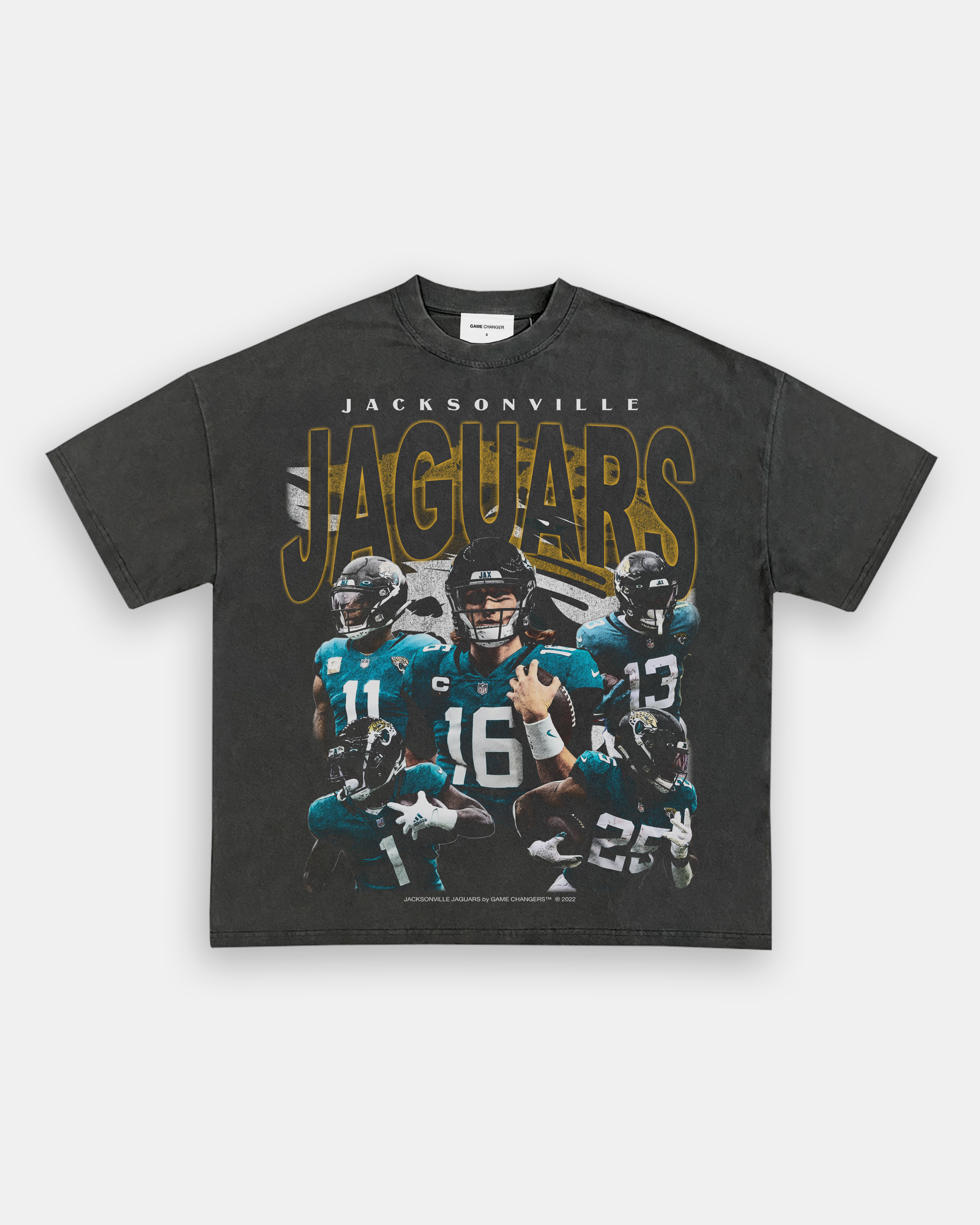 Jacksonville Jaguars football retro logo shirt