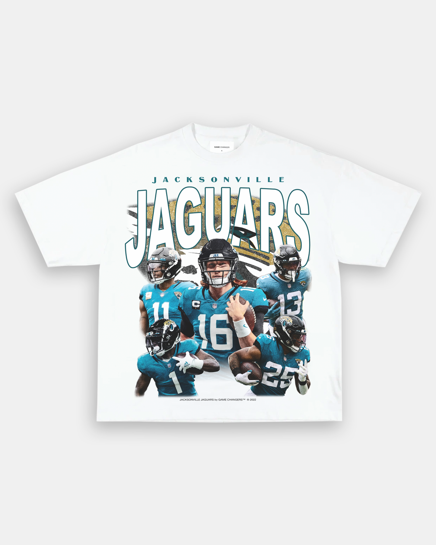 Vintage Jacksonville Jaguars Nfl Football Shirt - High-Quality Printed Brand