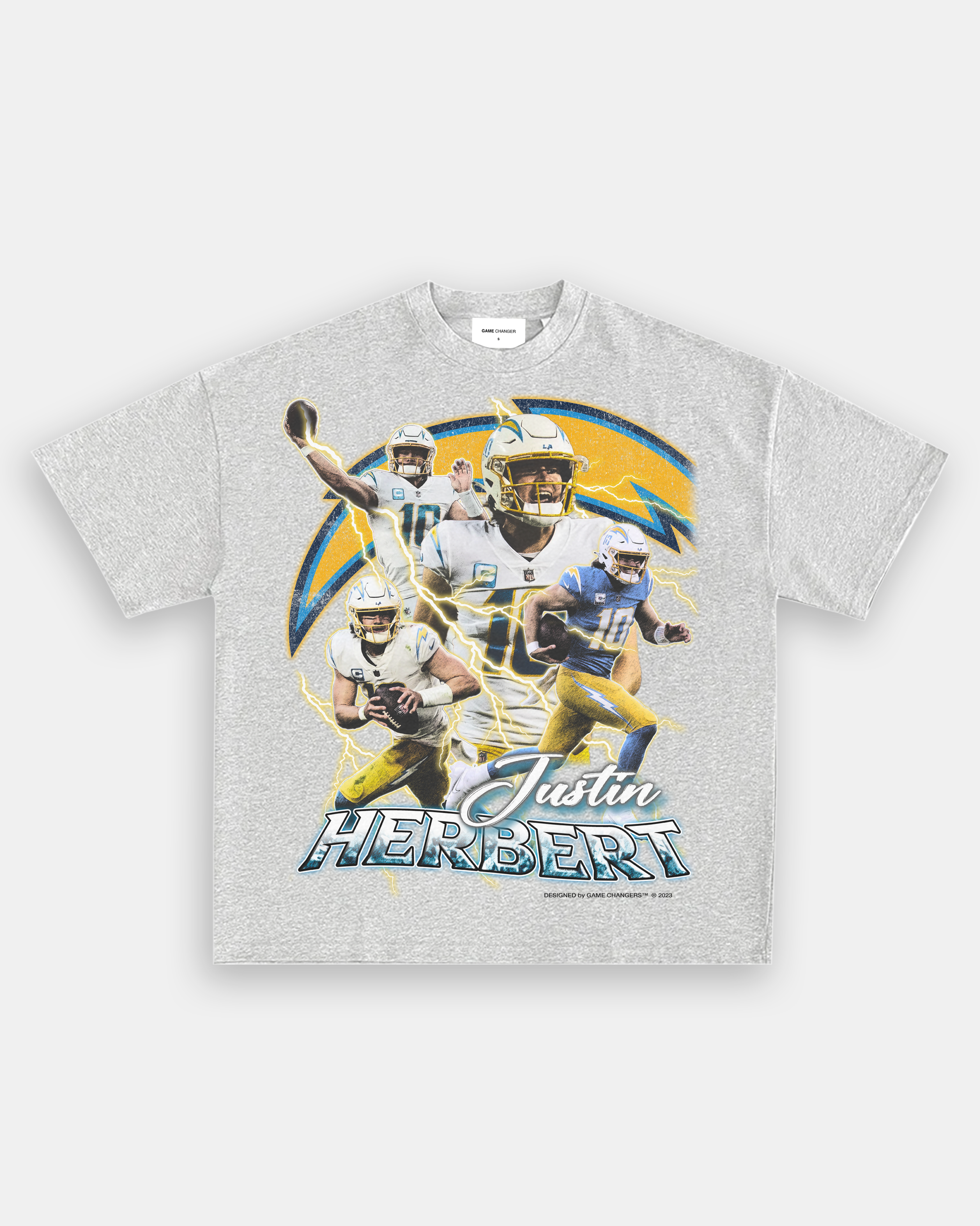 Chargers Football Shirt,Justin Herbert, T-shirt, Tee,jersey